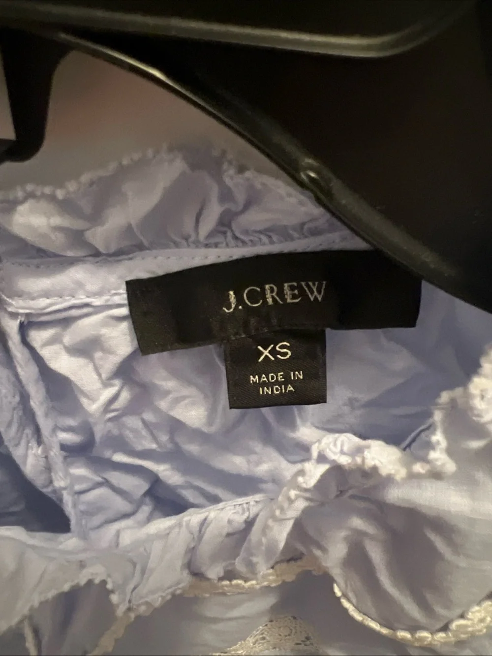 J. Crew Daisychain Peplum Short Sleeve Blouse XS
